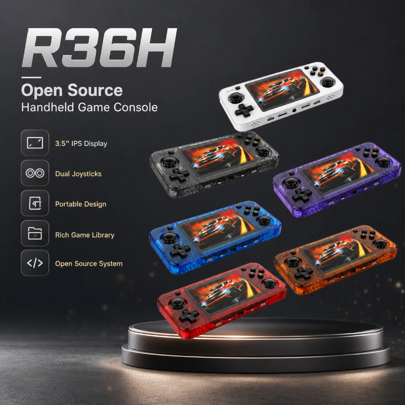 Retro Gaming Years - Handheld Gaming Consoles R36h 3.5 Inch