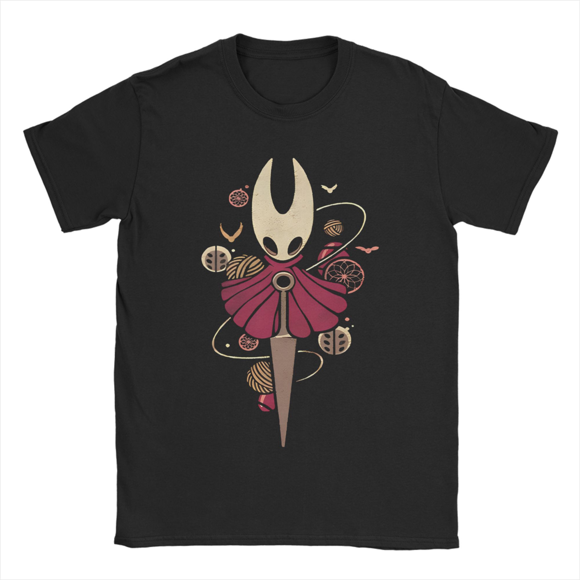 Retro Gaming T Shirts - Hollow Knight Silksong Hornet T Shirts