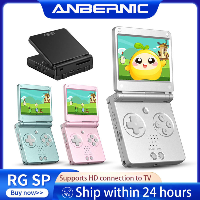Retro Gaming Tv Box - Anbernic RGSP Flip Retro Handheld Game