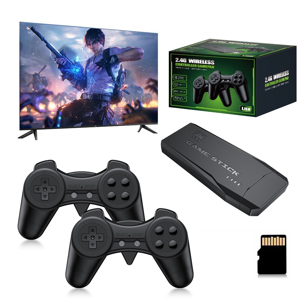 Retro Gaming Mister - Portable 4K Retro Game Stick Console