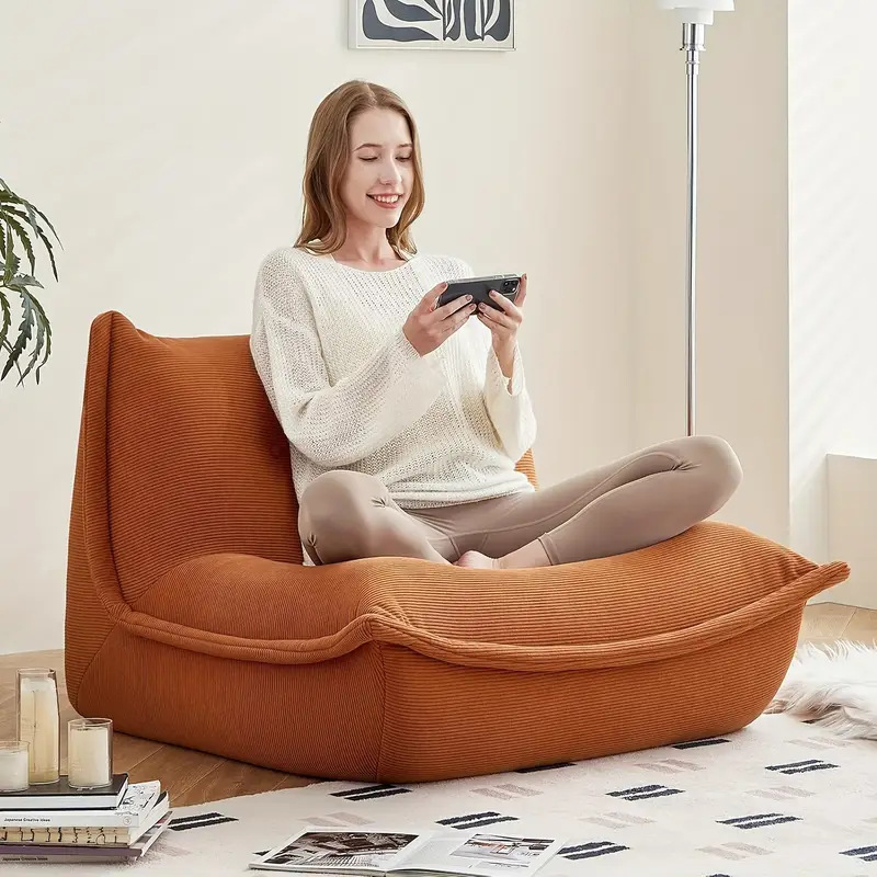 Retro Gaming Space - Compressed Lazy Sofa Single Retro Lounge