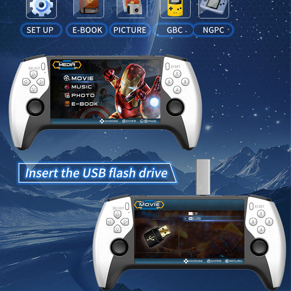 2026 New SF3500 5 Inch Handhel - đánh giá và giá Retro Gaming In 2026