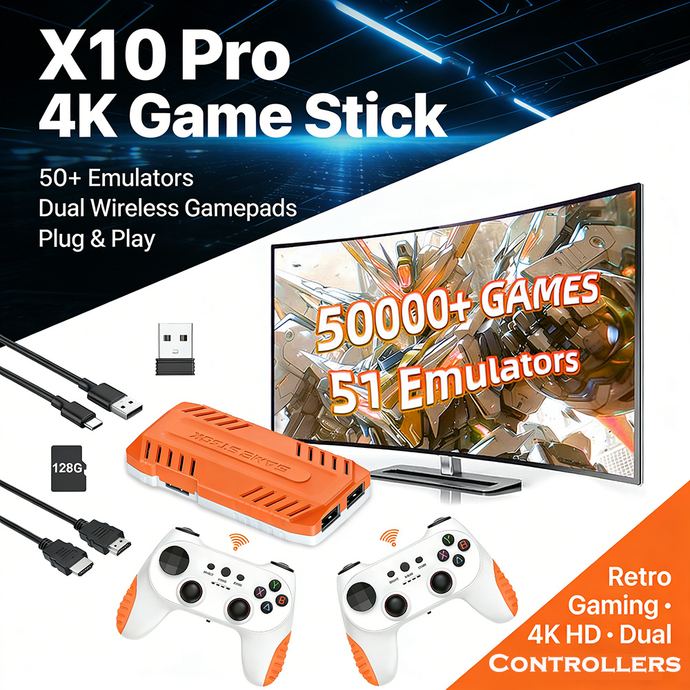 GamePulseX10 Pro 4K Game Stick - đánh giá và giá Retro Gaming Mister