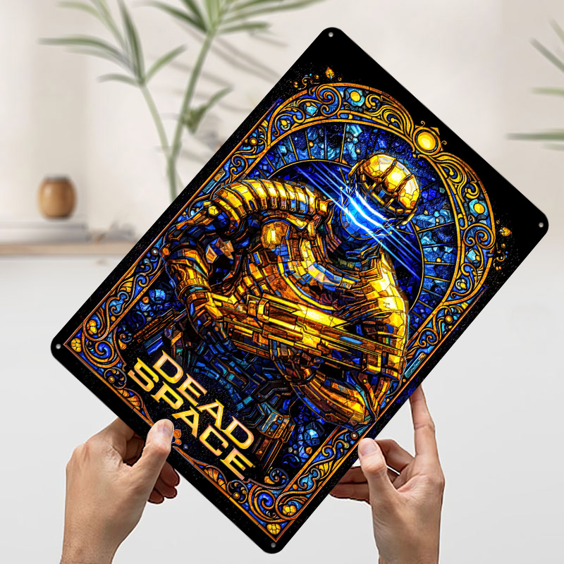 Dead Space Stained Glass Art P - đánh giá và giá Retro Gaming Space