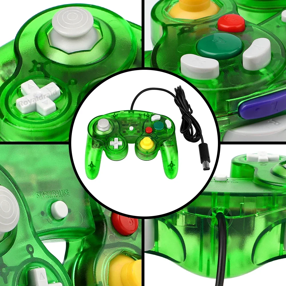 8 Colors Transparent For NGC W - đánh giá và giá Retro Gaming Joystick