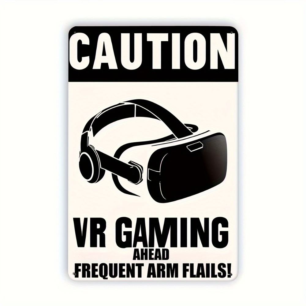 1PC Caution VR Gaming Metal Ti - đánh giá và giá Retro Gaming In Vr