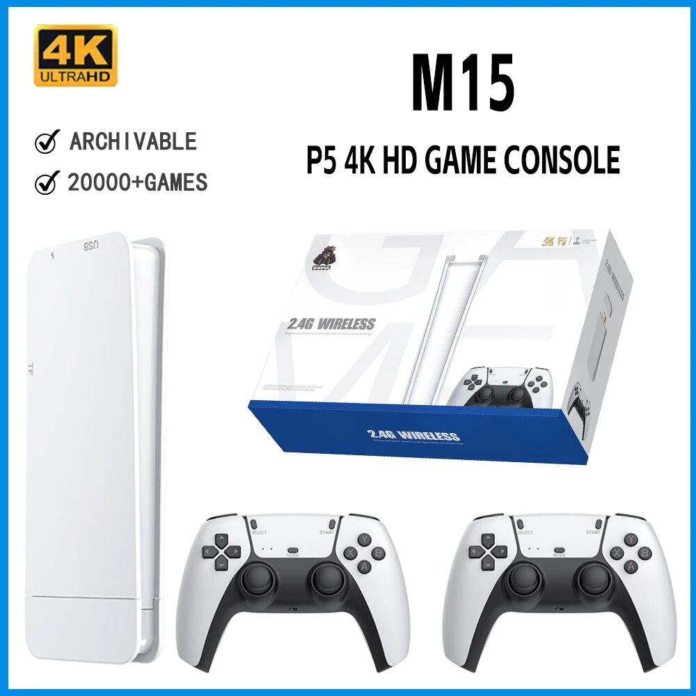 NEW M15 4K HD Game Console P5  - đánh giá và giá Retro Gaming Mister