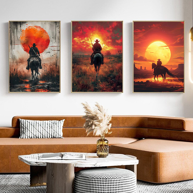 Classic Retro Game Cowboy Char - đánh giá và giá Retro Poster Gaming
