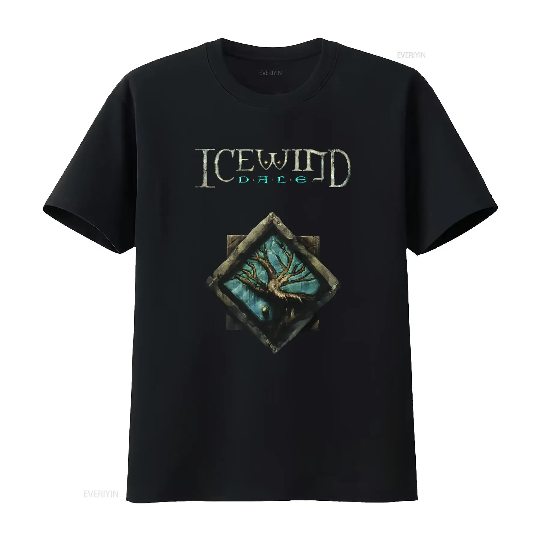 Icewind Dale Logo Classic Vide - đánh giá và giá Retro Gaming T Shirts