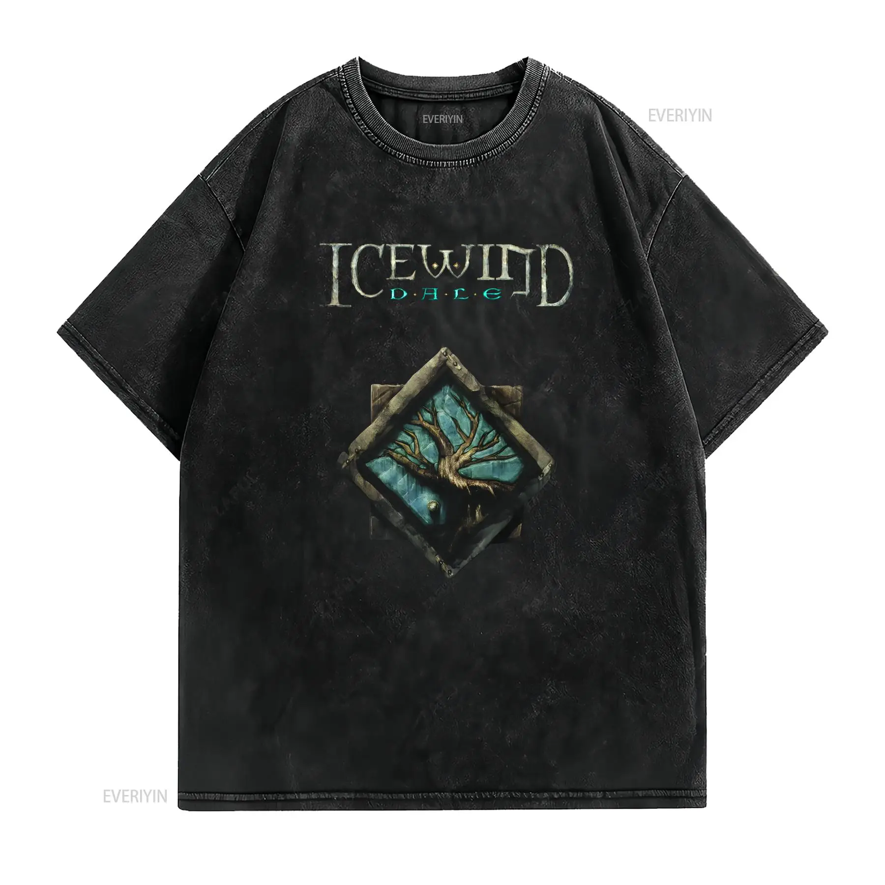Icewind Dale Logo Classic Vide - đánh giá và giá Retro Gaming T Shirts