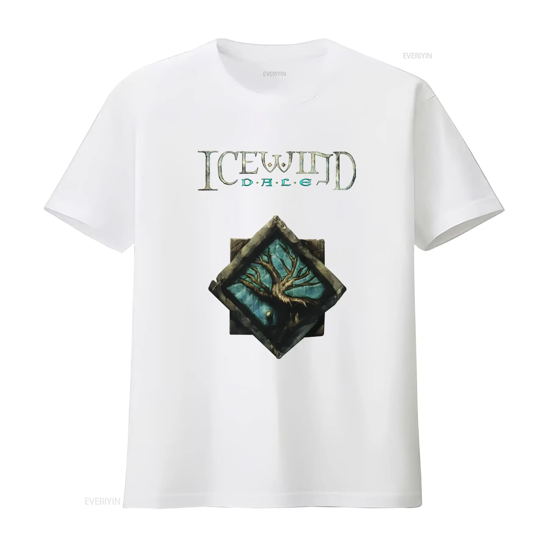 Icewind Dale Logo Classic Vide - đánh giá và giá Retro Gaming T Shirts