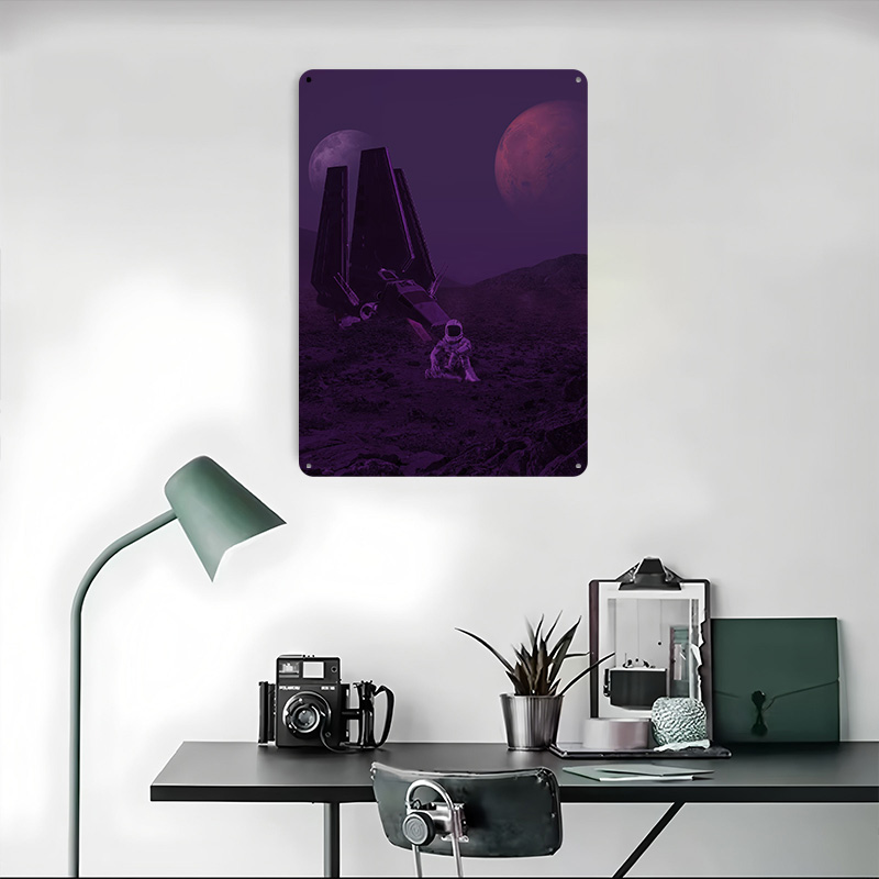 Space Travel Metal Poster Cust - đánh giá và giá Retro Gaming Space