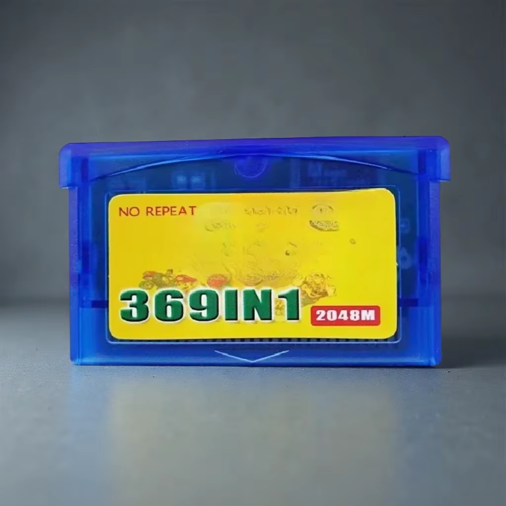 369 in 1 GBA Game Cartridge 32 - đánh giá và giá Retro Gaming Gif