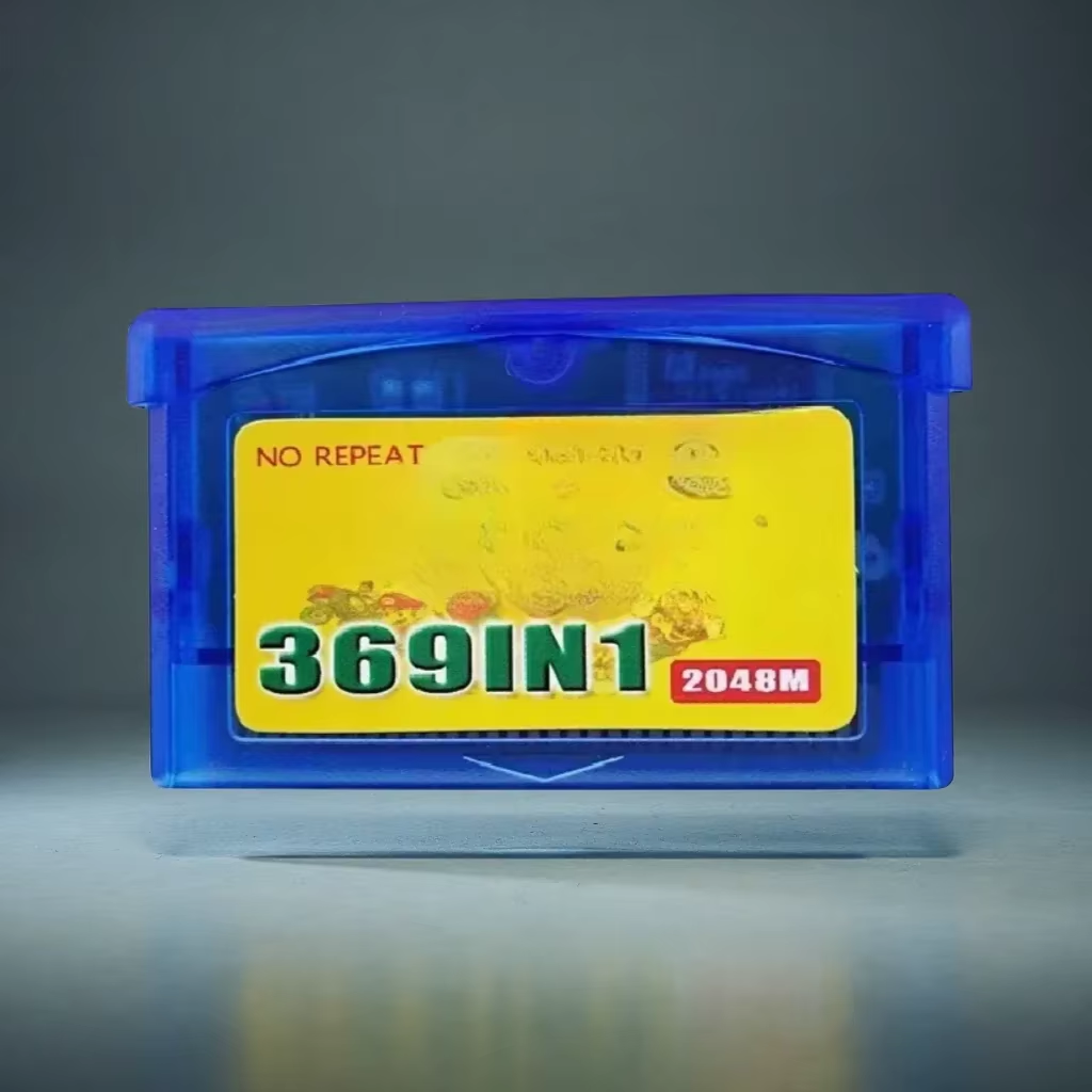 369 in 1 GBA Game Cartridge 32 - đánh giá và giá Retro Gaming Gif