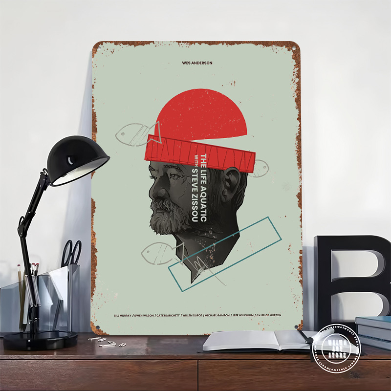 The Life Aquatic Printed Poste - đánh giá và giá Retro Gaming Life