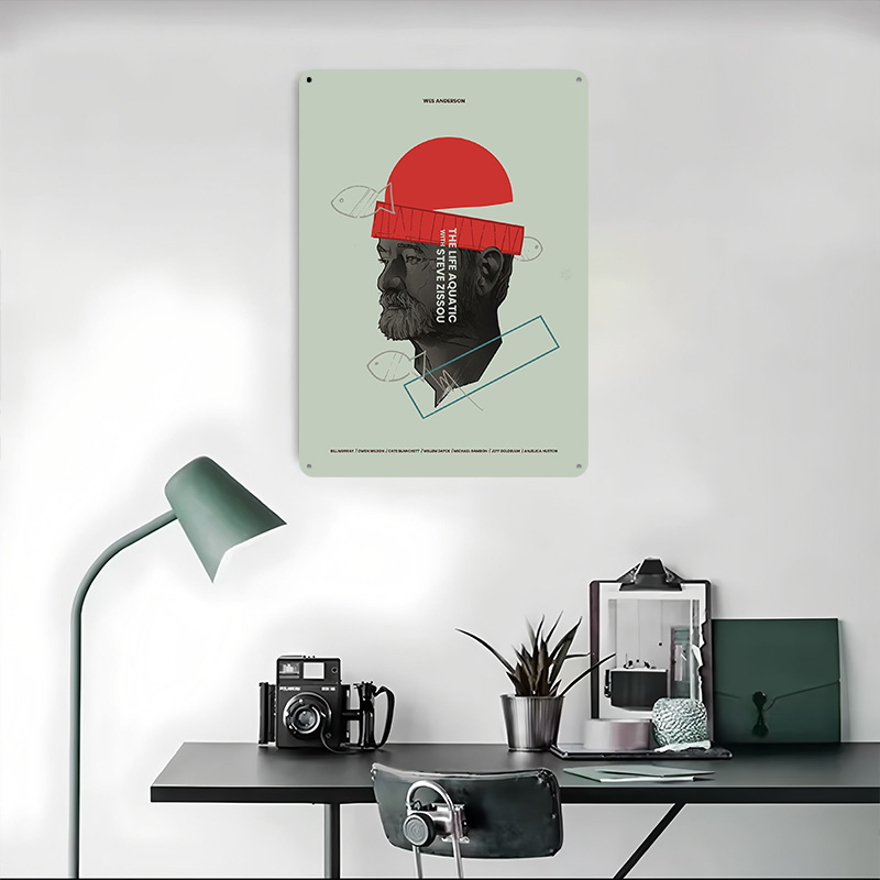 The Life Aquatic Printed Poste - đánh giá và giá Retro Gaming Life