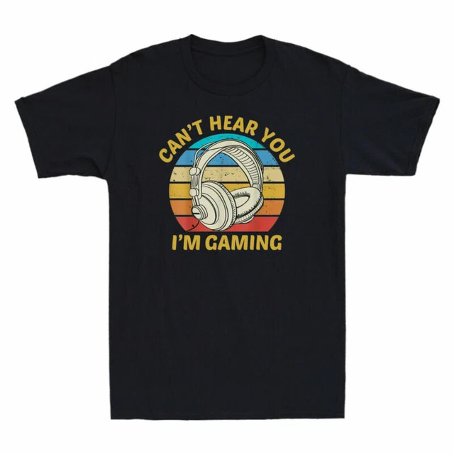 I'm Gaming Cotton Funny Retro  - đánh giá và giá Retro Gaming T Shirts