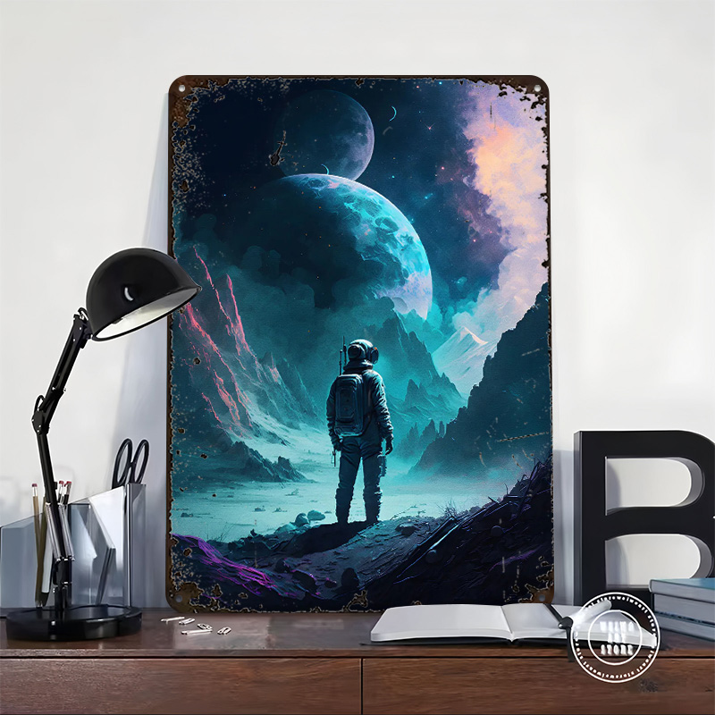 Astronaut in Space Printed Pos - đánh giá và giá Retro Gaming Space
