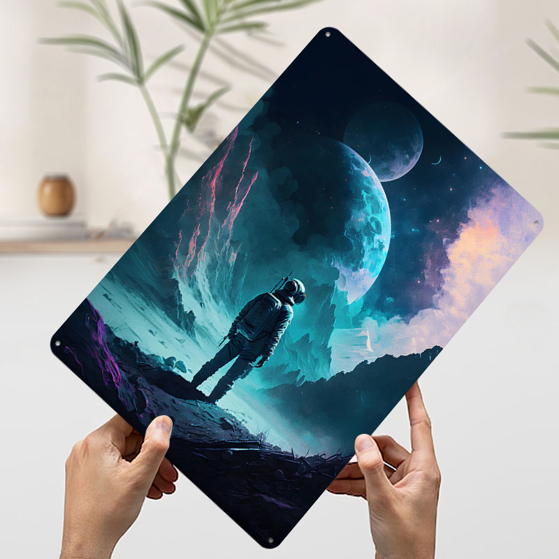 Astronaut in Space Printed Pos - đánh giá và giá Retro Gaming Space