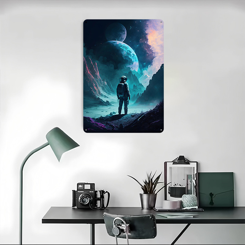 Astronaut in Space Printed Pos - đánh giá và giá Retro Gaming Space
