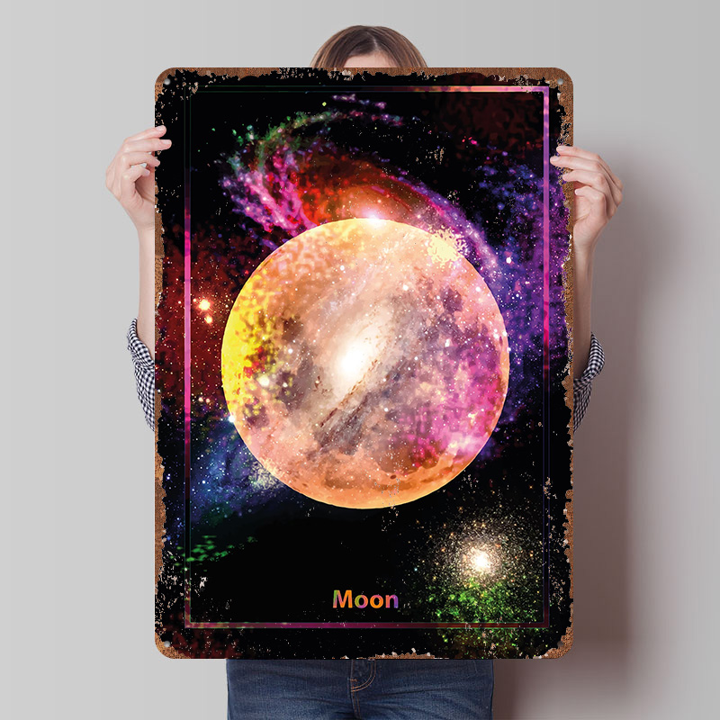 Colorful Moon in Space Metal P - đánh giá và giá Retro Gaming Space