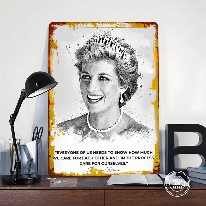 Princess Diana Spencer Poster  - đánh giá và giá Retro Poster Gaming