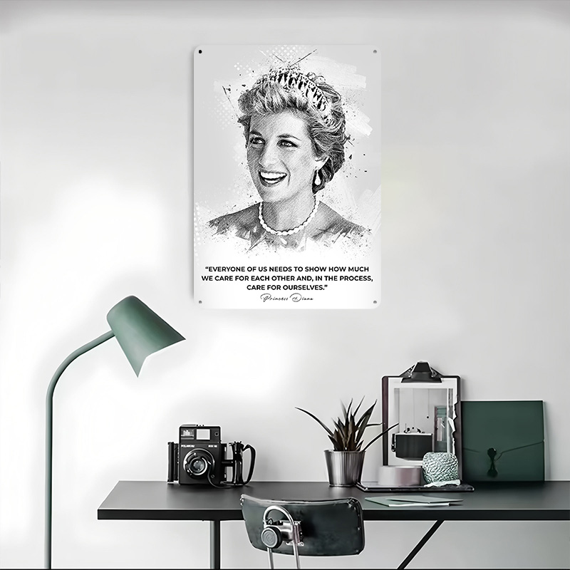 Princess Diana Spencer Poster  - đánh giá và giá Retro Poster Gaming