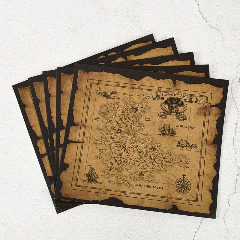 Pirate Adventure Treasure Hunt - đánh giá và giá Retro Poster Gaming