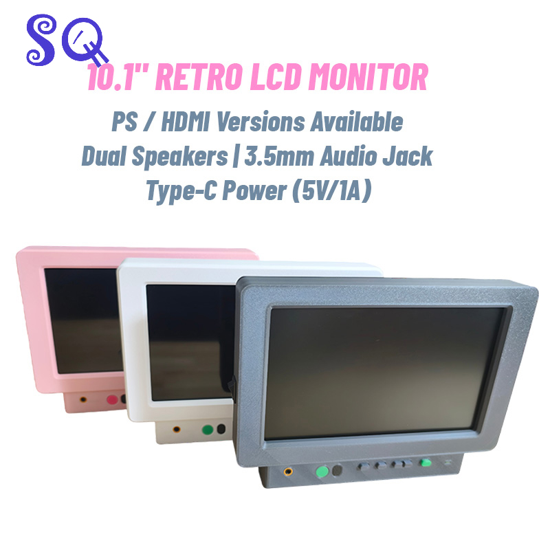 10.1 Inch Retro CRT Style LCD  - đánh giá và giá Retro Gaming Years