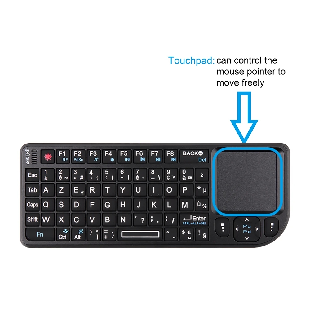 Backlit Mini Wireless Keyboard - đánh giá và giá Retro Gaming Tv Box