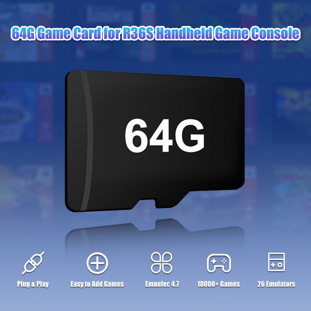 64G Game TF Card for R36S Vide - đánh giá và giá Console Retro Gaming Portable