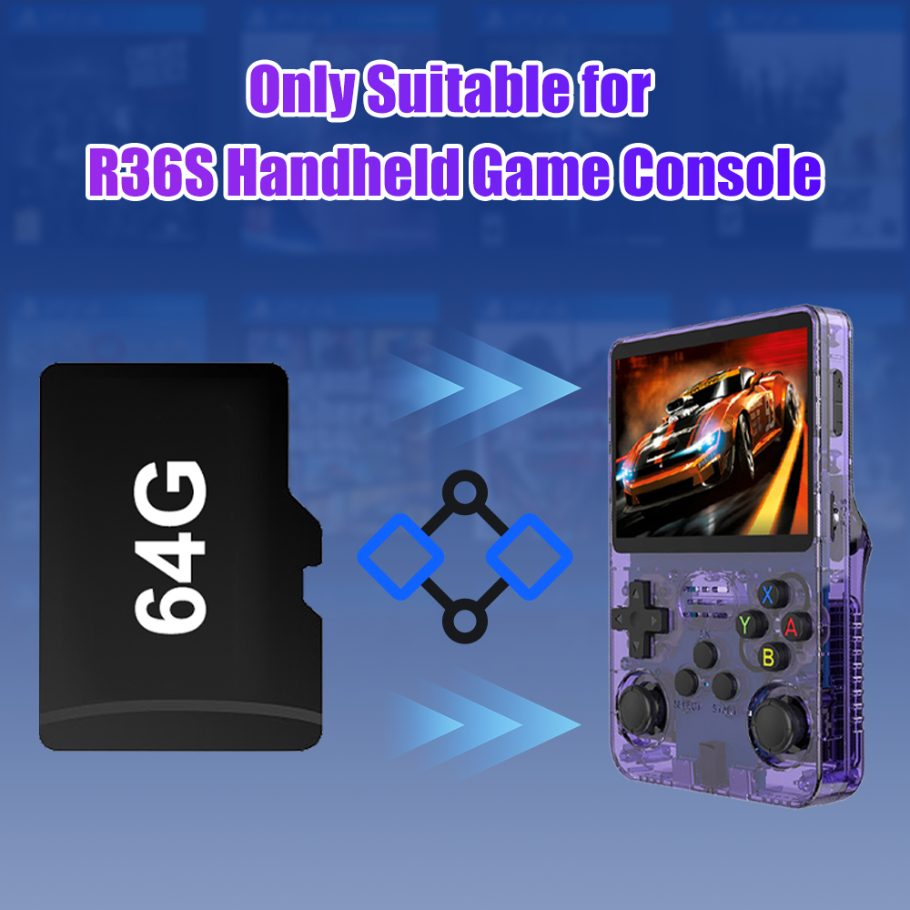 64G Game TF Card for R36S Vide - đánh giá và giá Console Retro Gaming Portable
