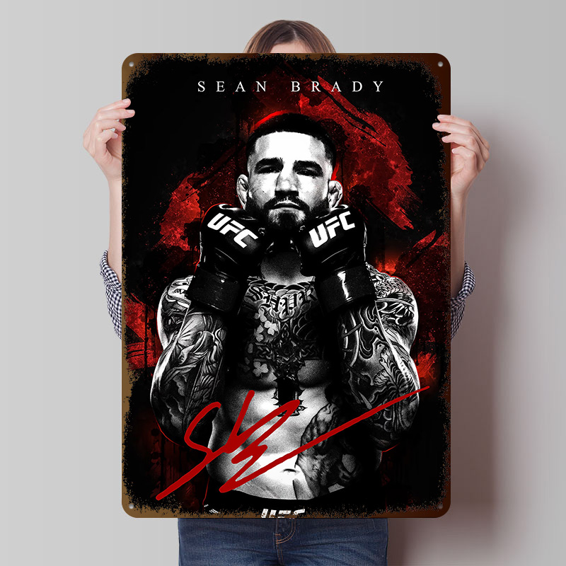 Sean Brady Fighter Portrait Ti - đánh giá và giá Retro Poster Gaming