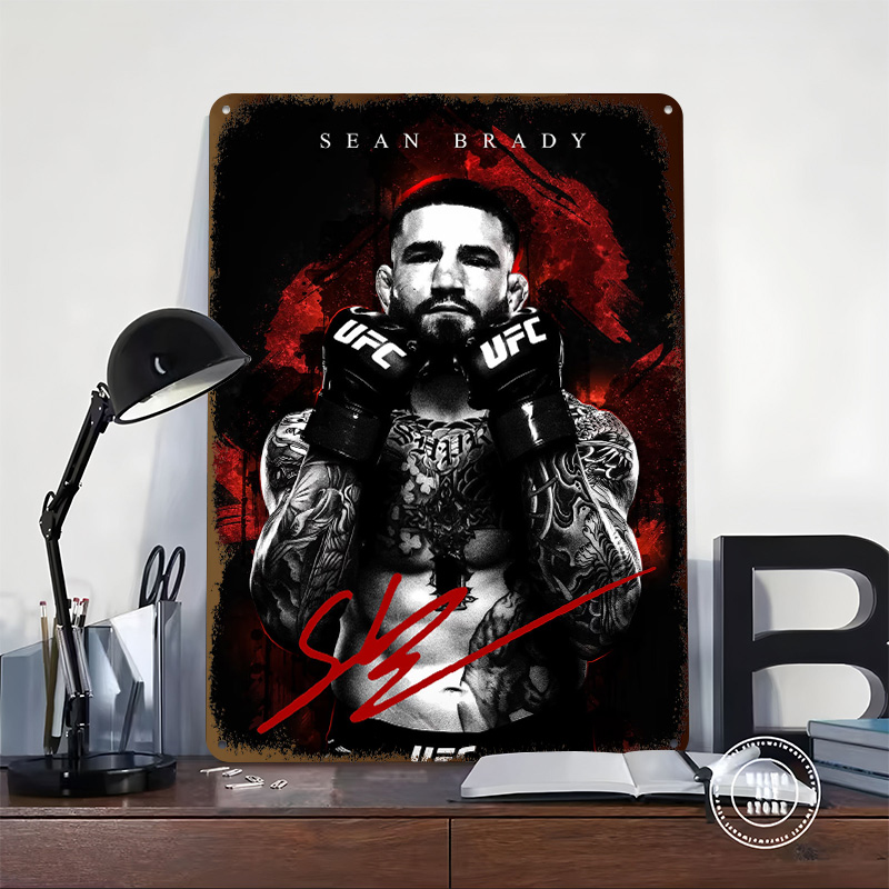 Sean Brady Fighter Portrait Ti - đánh giá và giá Retro Poster Gaming