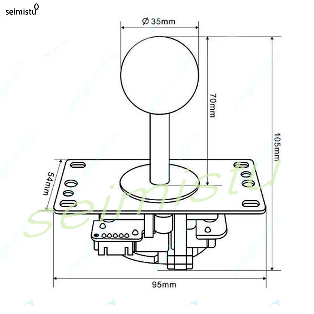 Joystick Copy Sanwa arcade Joy - đánh giá và giá Retro Gaming Joystick
