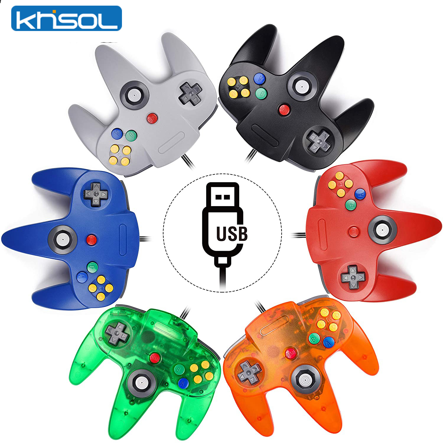 N64 Controller Classic USB Wir - đánh giá và giá Retro Gaming Joystick