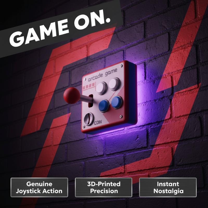 Retro Arcade Game Button Switc - đánh giá và giá Retro Gaming Gif