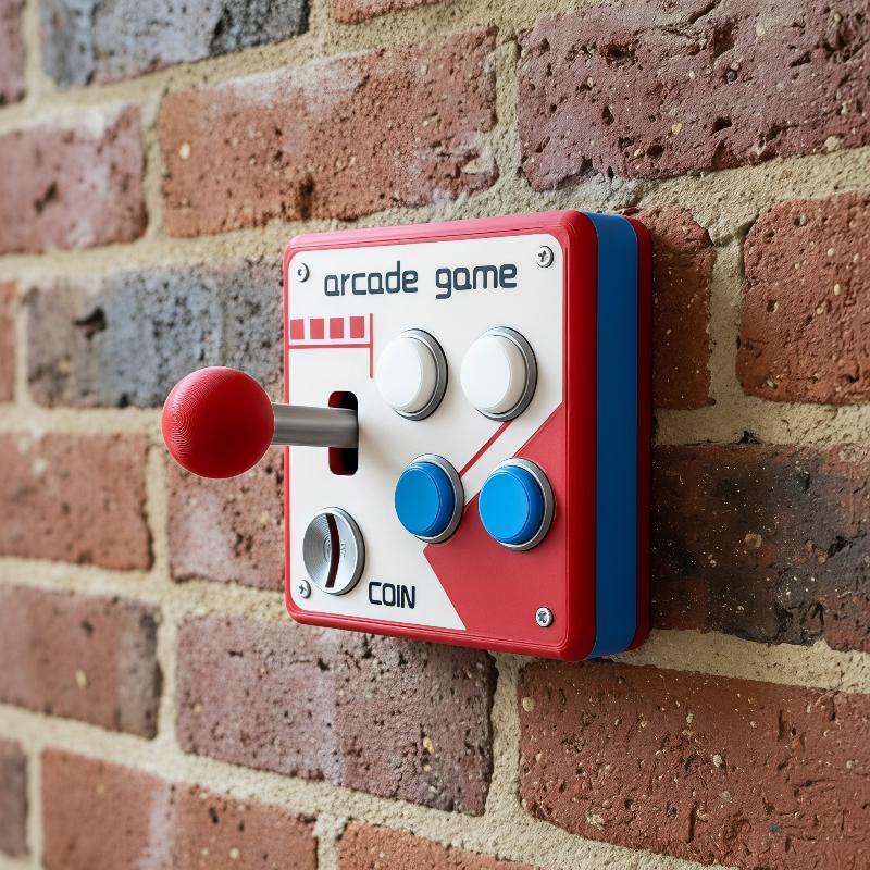 Retro Arcade Game Button Switc - đánh giá và giá Retro Gaming Gif