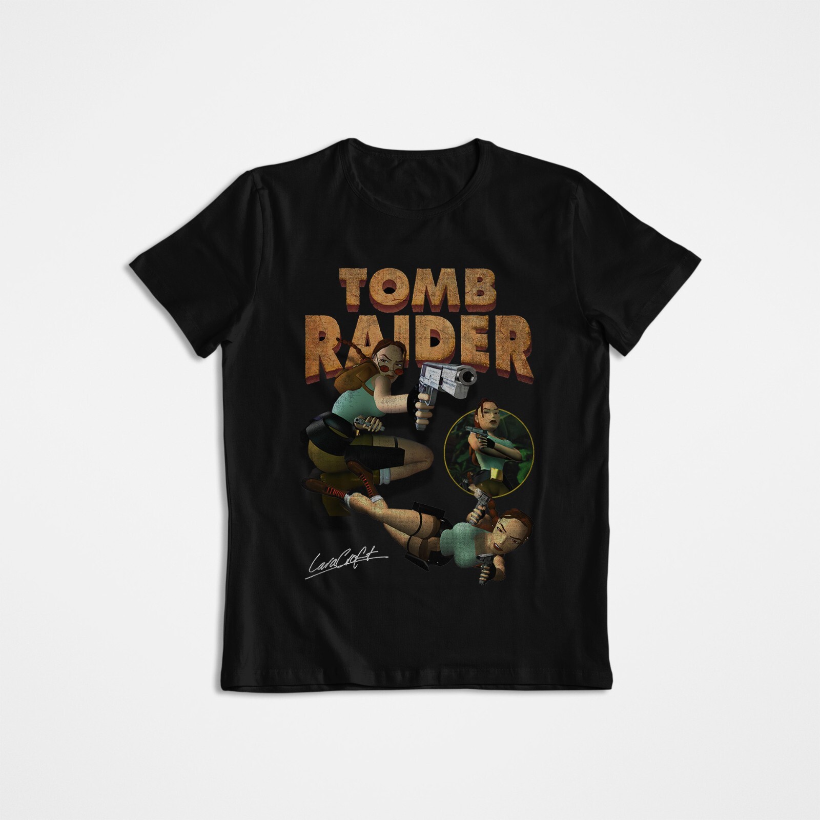 Tomb Raider, Lara Croft, Graph - đánh giá và giá Retro Gaming T Shirts