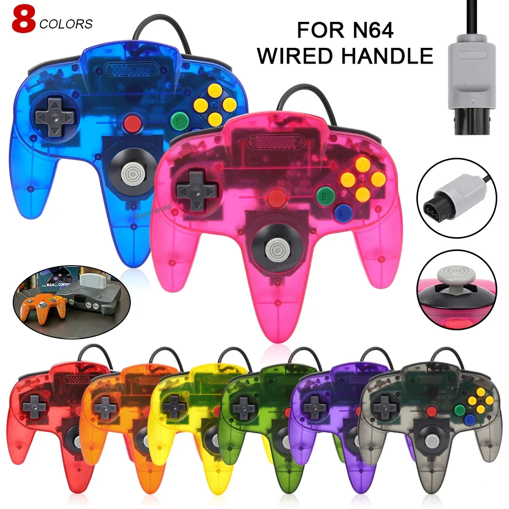 NEW Wired Gamepad for N64 Cons - đánh giá và giá Retro Gaming Joystick