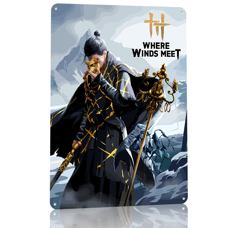 Where Winds Meet Game Art Prin - đánh giá và giá Retro Poster Gaming